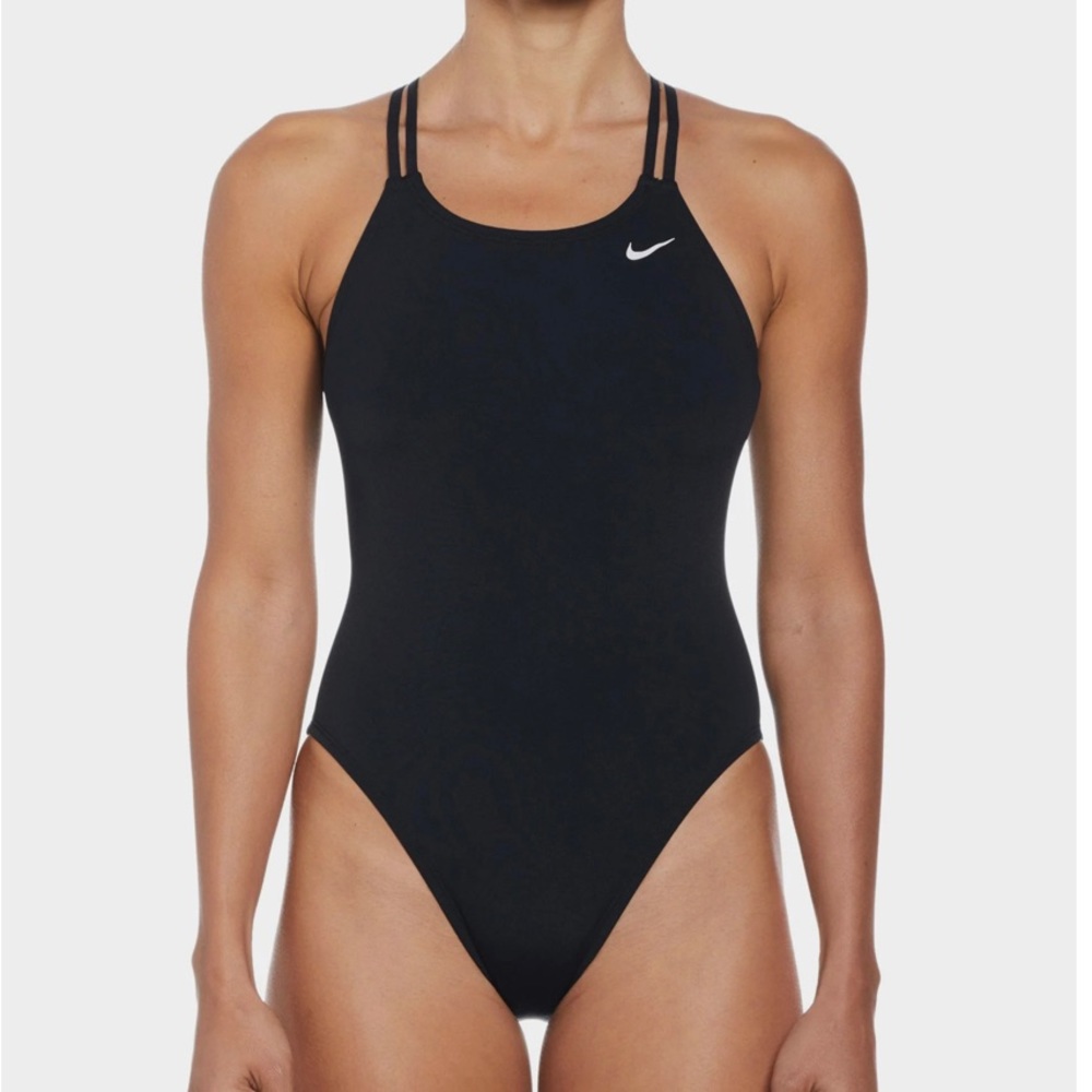 - Women's HydraStrong Solid Spider Back One Piece Swimsuit